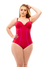 E033 - ENTERIZO FLORENCIA UNICOLOR