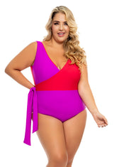 REF / E037 ENTERIZO COLORS BLOCKING